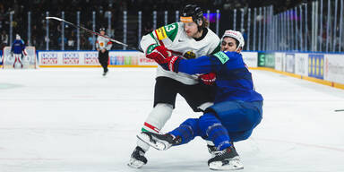 Eishockey-WM Ungarn gegen Frankreich