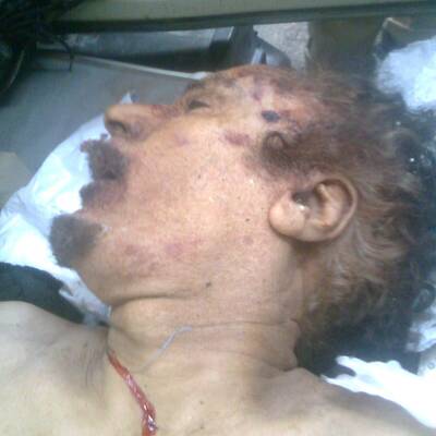 Tod in Sirte: Al-Jazeera zeigt Gaddafis Leiche