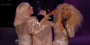 Lady Gaga & Christina Aguilera im Versöhnungs-Duett