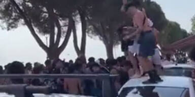 Vier Anzeigen nach Gewalt-Exzessen am Gardasee