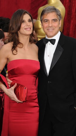 George Clooney und Elisabetta Canalis