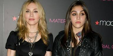 Madonna und Tochter Lourdes Leon
