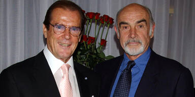 Roger Moore & Sean Connery