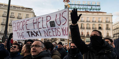 Taxi-Streik Spanien