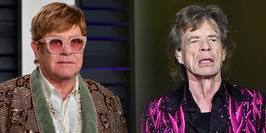 Elton John Mick Jagger