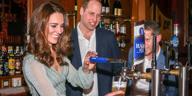 Ex-Butler verrät: So viel Alkohol trinken Kate und William