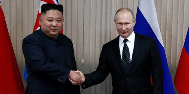 Kim Jong-un und Wladimir Putin