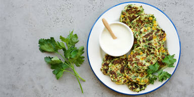 Mais-Zucchini-Fritters