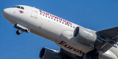 Eurowings-Flugzeug