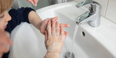 Händewaschen Kind
