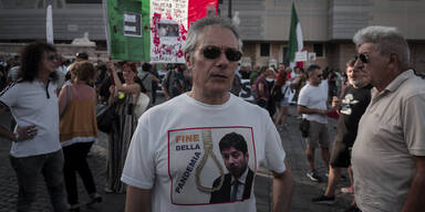 Italien Protest