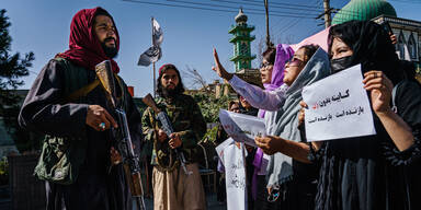 Taliban Afghanistan Frauen Protest