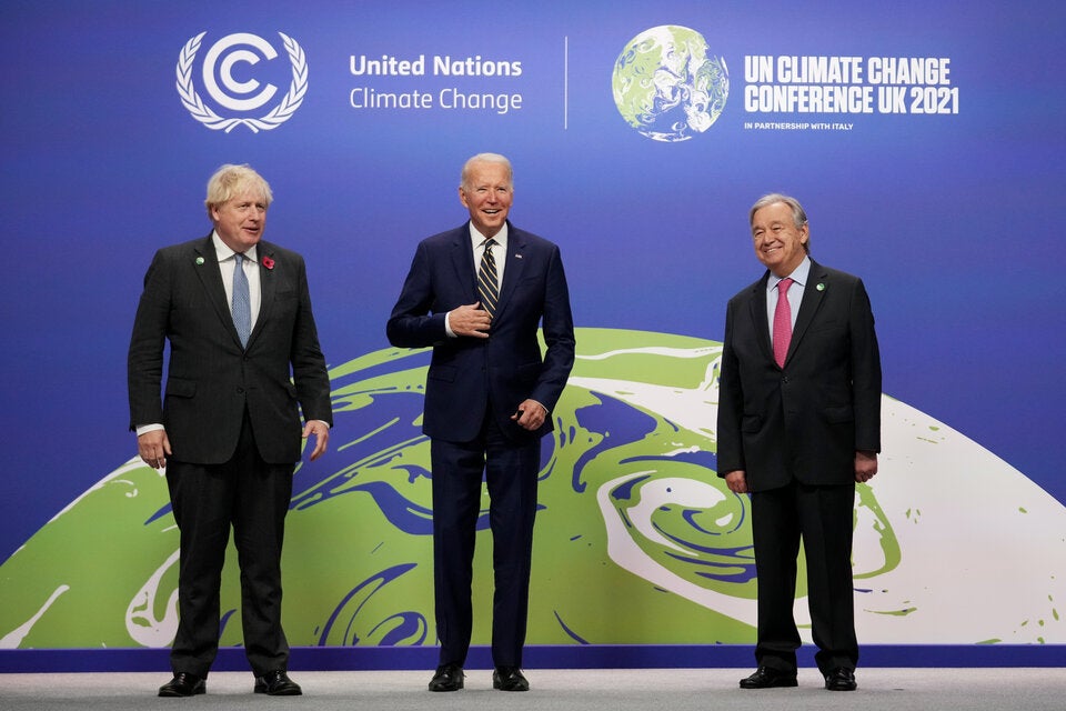 Joe Biden Boris Johnson Antonio Guterres