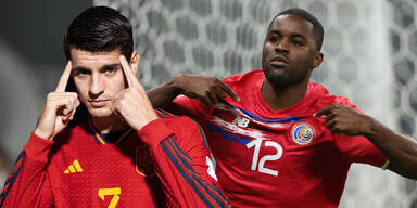 Spanien gegen Costa Rica