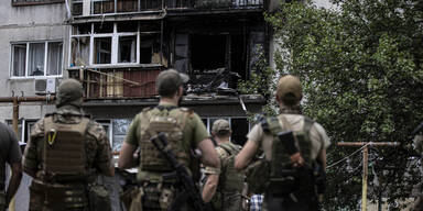 Kramatorsk Ukraine Soldaten