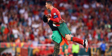 Cristiano Ronaldo Fan EM-Qualifikation Bosnien