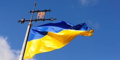 Ukraine Flagge