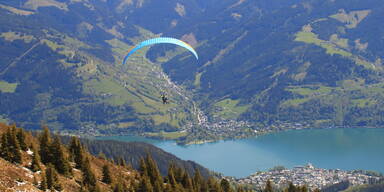 Paragleiterin von Böe erfasst und in die Luft geschleudert