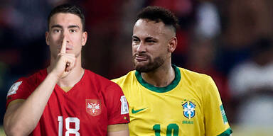 Brasilien gegen Serbien