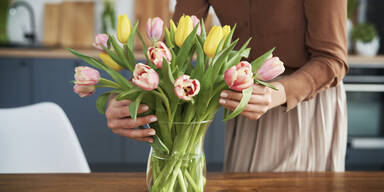 Mit diesem Trick bleiben Tulpen länger frisch