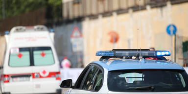 Polizei und Rettung in Italien