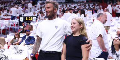 David Beckham mit ''peinlichem Papa-Moment''