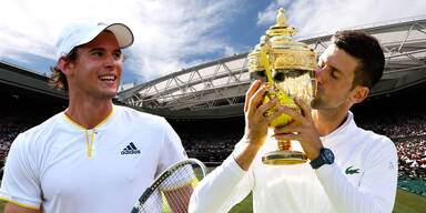 Wimbledon TV Thiem Djokovic