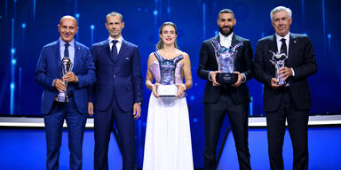 Benzema ist Europas Fußballer des Jahres