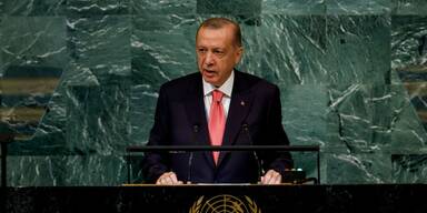 Erdogan bei der Generalversammlung der Vereinten Nationen im Jahr 2022