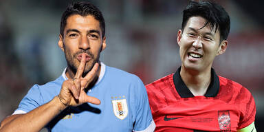 Südkorea gegen Uruguay