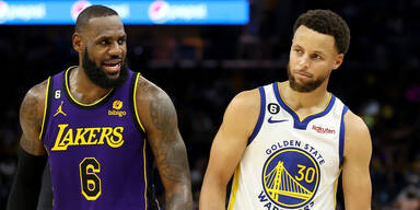 LeBron James Steph Curry NBA Saisonstart LA Lakers Golden State Warriors