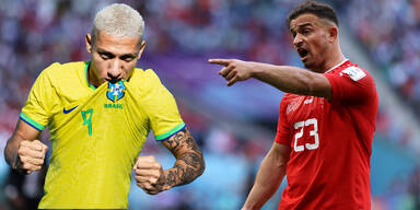Brasilien gegen Schweiz