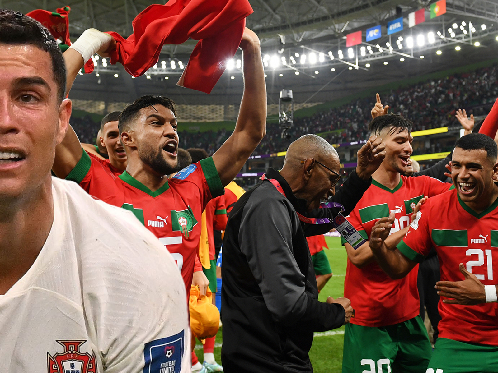 10 - Ronaldo ist raus! Marokko schockt auch Portugal