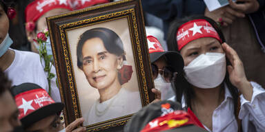 Militär-Junta in Myanmar löst Partei von Suu Kyi auf