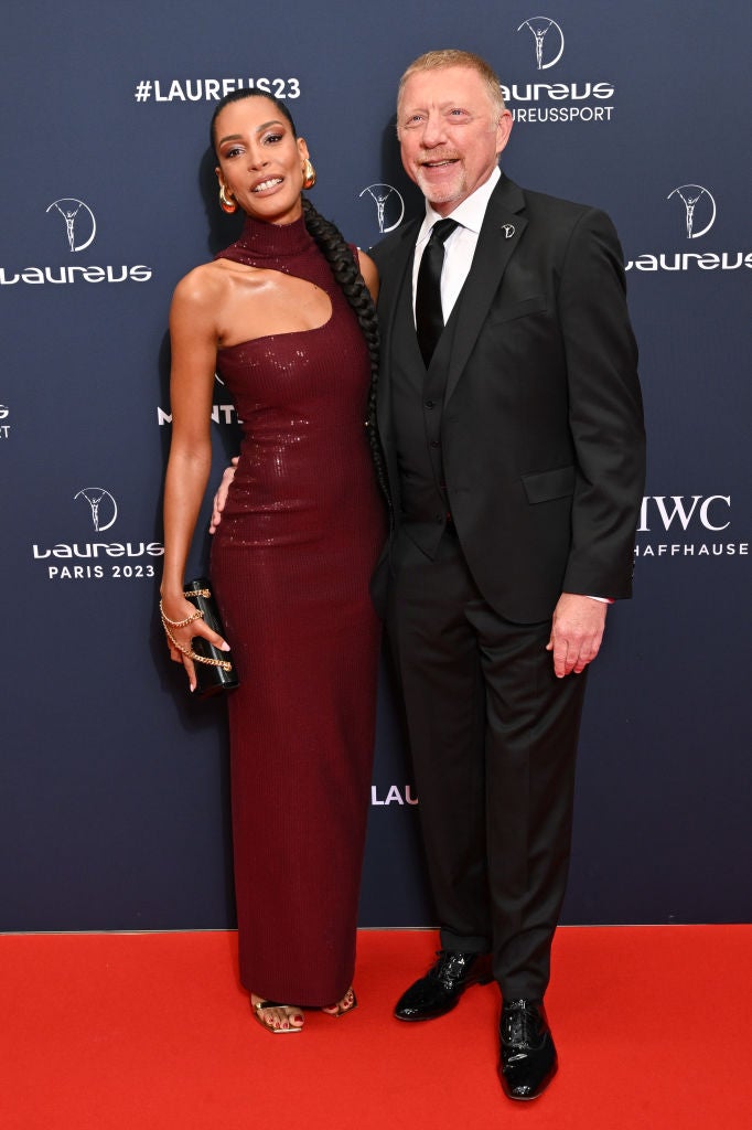 Boris Becker mit Lilian de Carvalho Monteiro