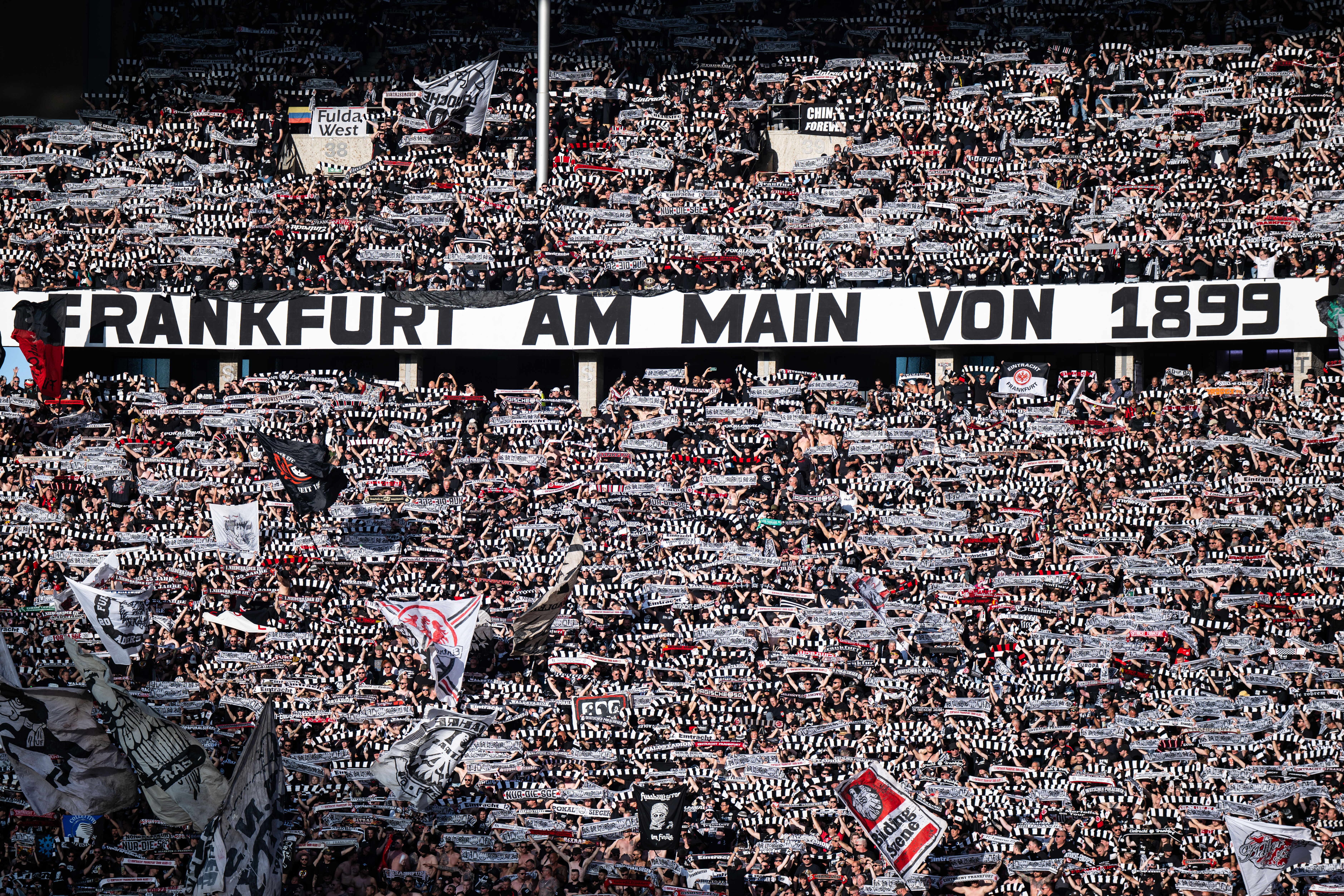 Eintracht Frankfurt Fans DFB-Pokal-Finale Berlin RB Leipzig