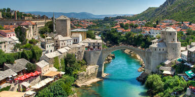 Mostar: City-Geheimtipp mit mittelalterlicher Altstadt in Bosnien & Herzegowina.