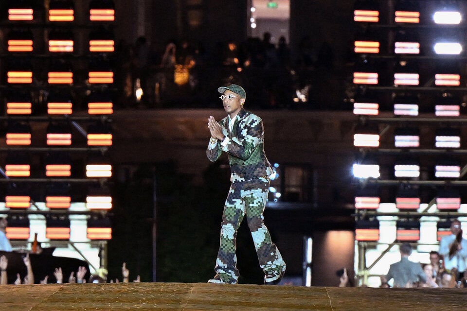 Pharrell Williams' Debüt als Louis Vuitton Designer