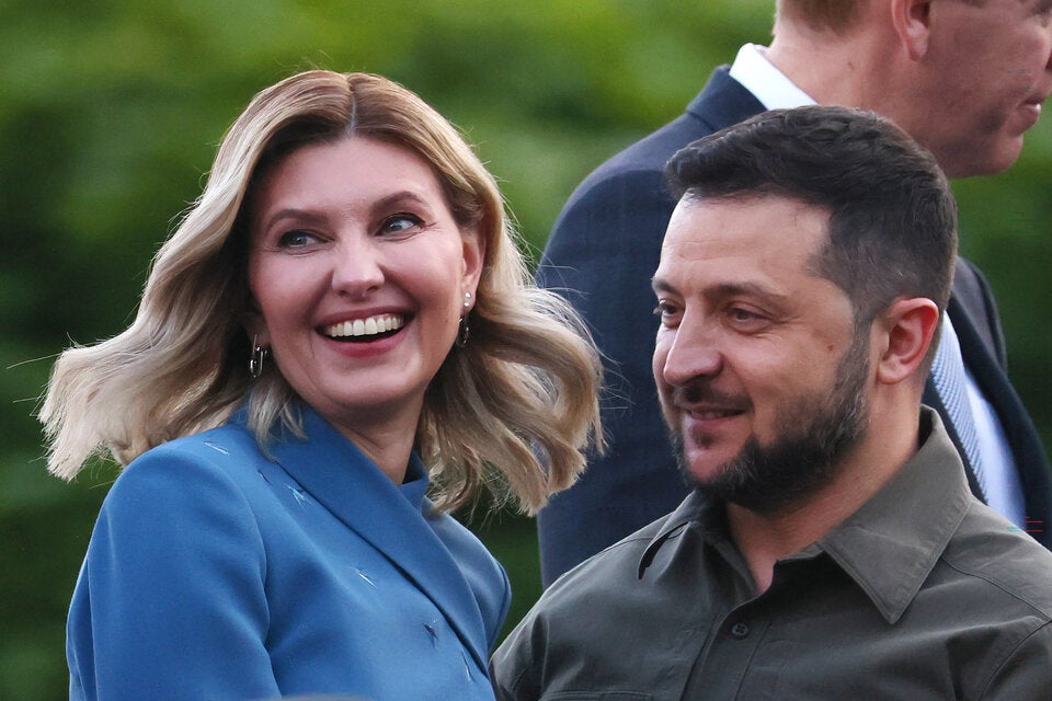 Wolodymyr Selenskyj und Olena Selenska