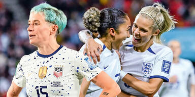 Frauen-WM Rapinoe USA England