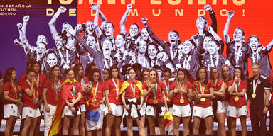 Spaniens Weltmeisterinnen im Streik