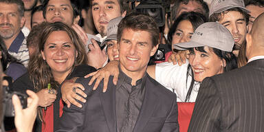 Tom Cruise: Premiere als Fan-Show