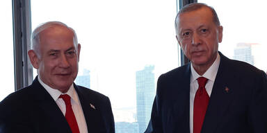 Benjamin Netanyahu und Recep Tayyip Erdogan