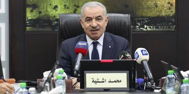 Palästinas Premier Mohammad Shtayyeh