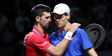 Novak Djokovic und Jannik Sinner