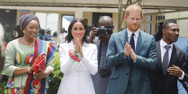 Harry und Meghan in Nigeria