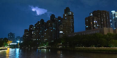 Gewitter Shanghai