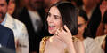 Lily Collins: Goldener Glamour-Auftritt bei „Emily in Paris