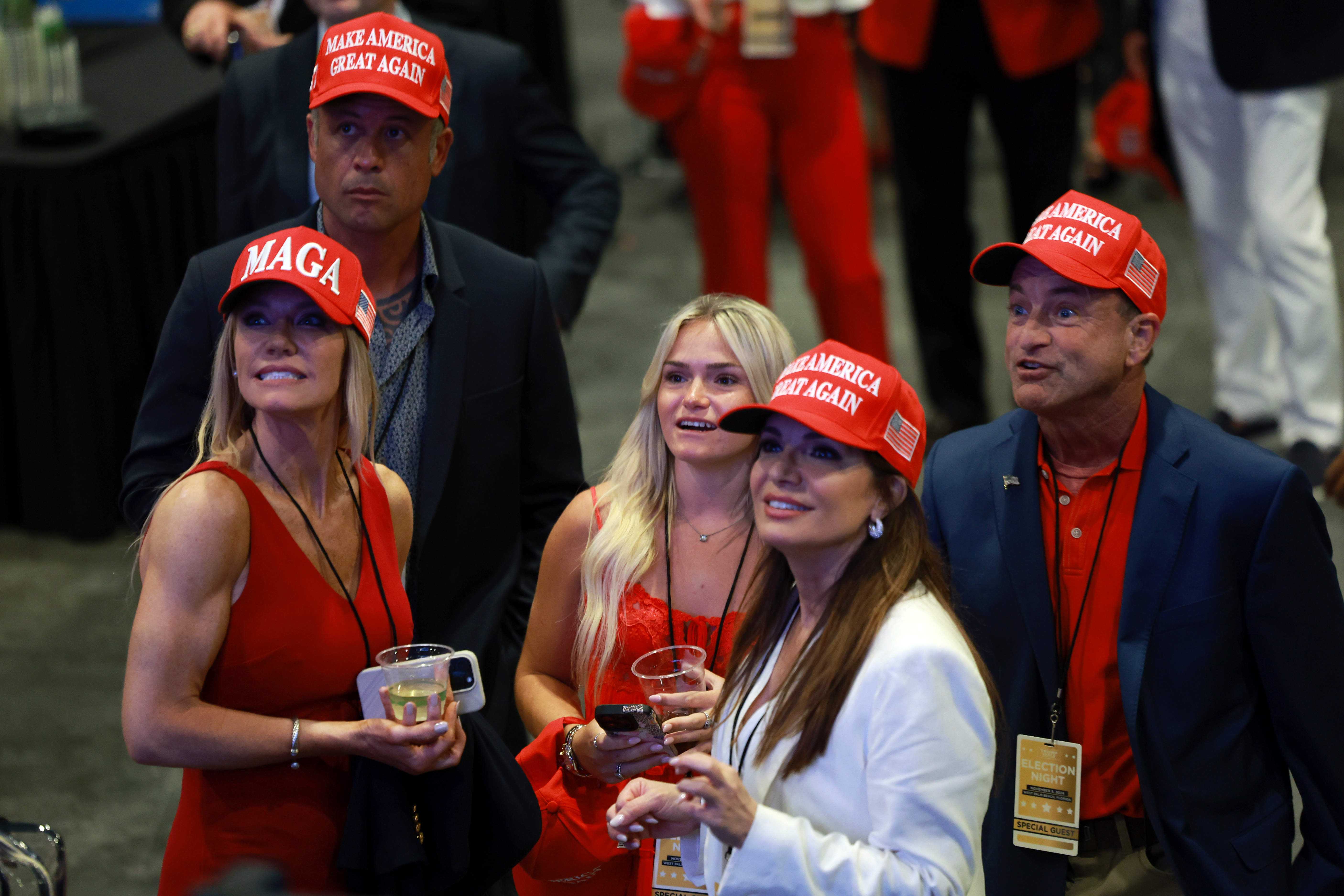 Donald Trump Wahlparty