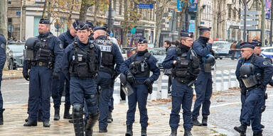 Frankreichs Polizei im Großeinsatz